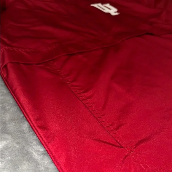 NWOT Champion Small Red Indiana University Hooded Windbreaker - Picture 7 of 7
